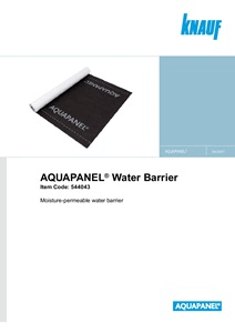 აკვაპანელის წყლის ბარიერი(Aquapanel water barrier 1.5m*50m) 